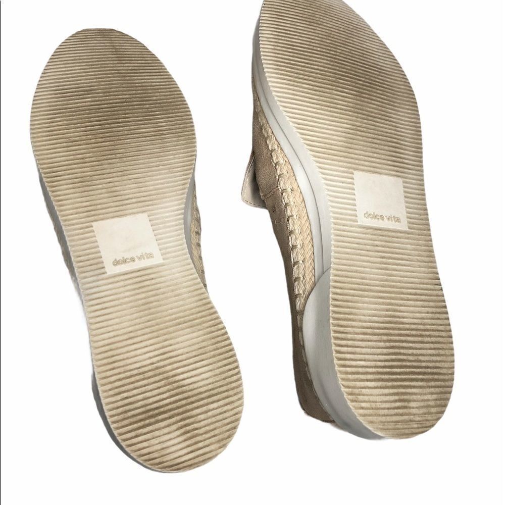 𝅺dolce Vita Reina Slip On Suede Leather Sneakers - Picture 10 of 12